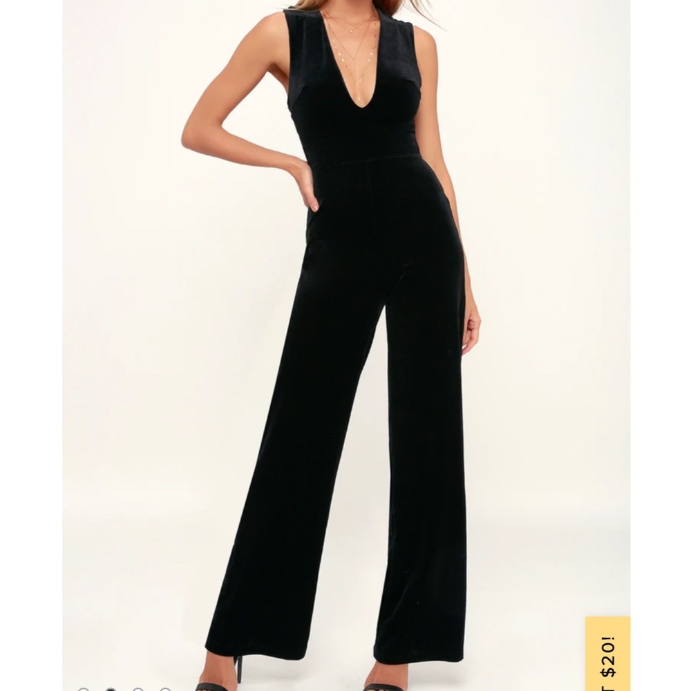 Black Velvet jumpsuit